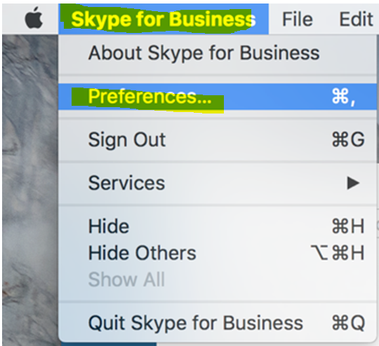 best skype audio settings for mac